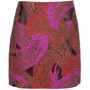 Plain, Dames, Rokken, Veelkleurig, Maat: M Leer,