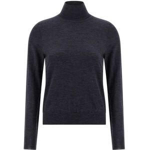 Maison Margiela, Dames, Truien, Blauw, Maat: S Wol,