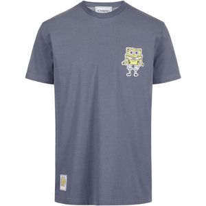 Iceberg, Heren, Tops, Grijs, Maat: M Katoen,