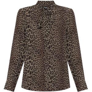 Zadig & Voltaire, Dames, Blouses & Shirts, Beige, Maat: XS Viscose,