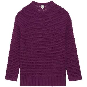 Ines de la Fressange Paris, Dames, Truien, Paars, Maat: XS Wol,