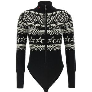 Perfect Moment, Dames, Tops, Veelkleurig, Maat: L Wol,