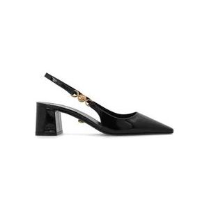 Versace Leren pumps , Black , Dames , Maat: 37 EU