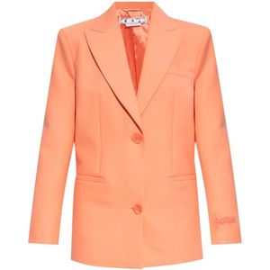 Off White, Dames, Jassen, Oranje, Maat: XS