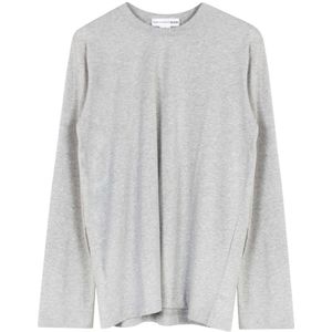 Comme des Garçons, Heren, Tops, Grijs, Maat: XL Katoen,