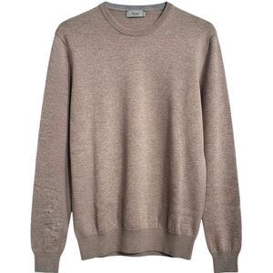 Ferrante, Heren, Truien, Bruin, Maat: XL Wol,