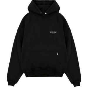 Represent, unisex, Sweatshirts & Hoodies, Zwart, Maat: XL Katoen,