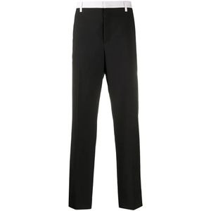 Valentino, Heren, Broeken, Zwart, Maat: S Katoen,