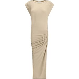 Marant étoile, Dames, Jurken, Beige, Maat: XS Modal,