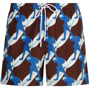 Gucci, Heren, Badkleding, Veelkleurig, Maat: L Polyamide,