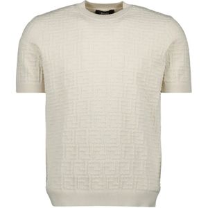 Fendi, Heren, Truien, Beige, Maat: L Katoen,