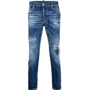 Dsquared2, Heren, Jeans, Blauw, Maat: XS Katoen,
