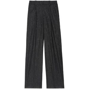 Zadig & Voltaire, Dames, Broeken, Zwart, Maat: M