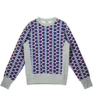 Champion, Heren, Sweatshirts & Hoodies, Grijs, Maat: S Katoen,