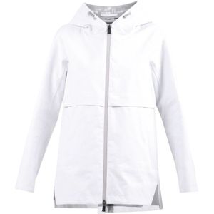 Herno, Dames, Jassen, Wit, Maat: XS Linnen,