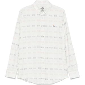 Vivienne Westwood, Heren, Overhemden, Wit, Maat: 3XL Katoen,