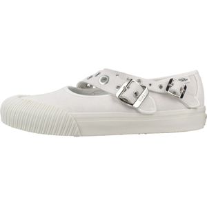 VANS Ballerina met riempjes  wit