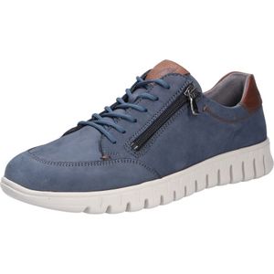 Waldläufer, Heren, Schoenen, Blauw, Maat: 41 1/2 EU Leer,