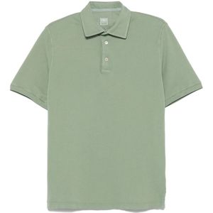 Fedeli, Heren, Tops, Groen, Maat: XL Katoen,