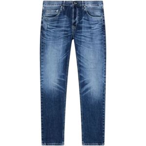 Dondup, Heren, Jeans, Blauw, Maat: W33 Denim,