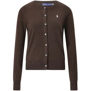 Polo Ralph Lauren - Vesta Cardigan - Bruin - Dames
