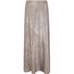 Herno, Dames, Rokken, Beige, Maat: S