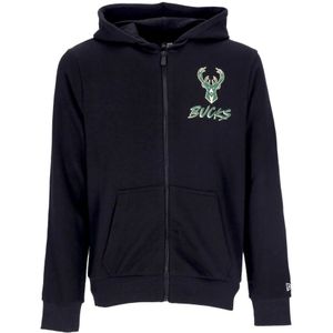 New Era, Heren, Sweatshirts & Hoodies, Zwart, Maat: XL Katoen,