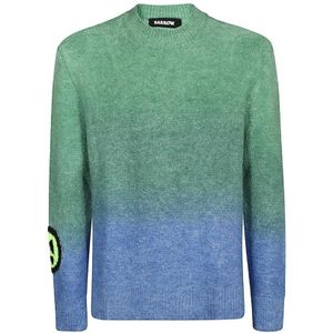 Barrow, Heren, Truien, Groen, Maat: S Wol,