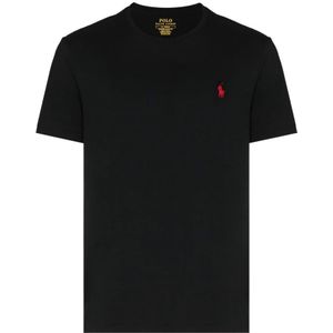 Polo Ralph Lauren, Heren, Tops, Zwart, Maat: 2XL Katoen,