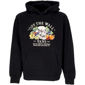 Vans, Heren, Sweatshirts & Hoodies, Zwart, Maat: XL Katoen,