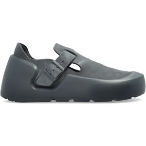 Birkenstock, Dames, Schoenen, Blauw, Maat: 36 EU Leer,