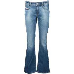 Diesel, Dames, Jeans, Blauw, Maat: W27 Katoen,