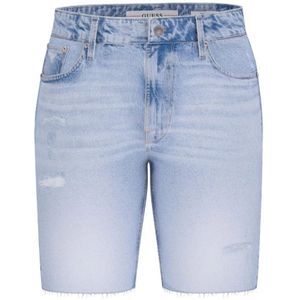 Guess, Heren, Korte broeken, Blauw, Maat: W29 Denim,