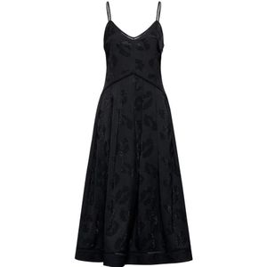 Silvian Heach, Dames, Jurken, Zwart, Maat: 2XS Poliester,