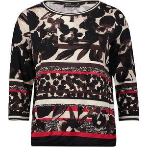 Betty Barclay - Casual Shirt - Veelkleurig - Bloemen - 4XL