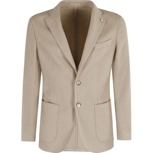 L.b.m. 1911, Heren, Jassen, Beige, Maat: 2XL Wol,