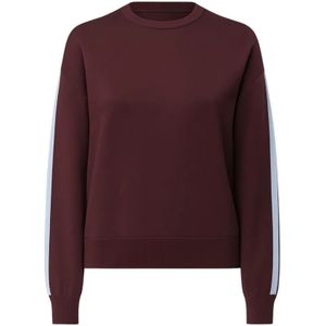 Pinko, Dames, Sweatshirts & Hoodies, Rood, Maat: XS Nylon,