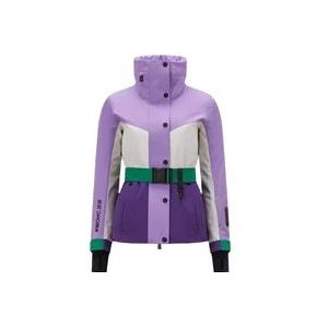 Moncler Hainet Jas - Stijlvolle en Trendy Buitenkleding , Purple , Dames , Maat: XS