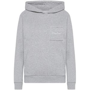 Philippe Model, Dames, Sweatshirts & Hoodies, Grijs, Maat: S Katoen,