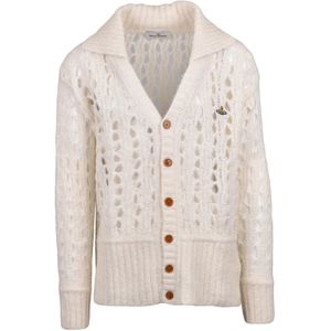 Vivienne Westwood, Heren, Truien, Beige, Maat: XS Wol,