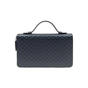 Gucci Portemonnee/Kaarthouder , Blue , Heren , Maat: ONE Size