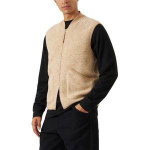 Universal Works, Heren, Jassen, Beige, Maat: S Wol,