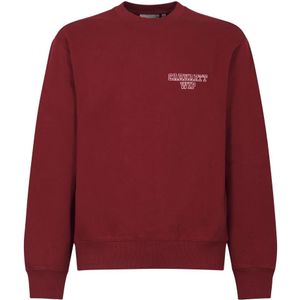 Carhartt Wip, Heren, Sweatshirts & Hoodies, Rood, Maat: XS