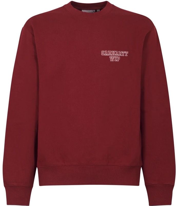 Carhartt Wip, Heren, Sweatshirts & Hoodies, Rood, Maat: XS