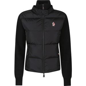 Moncler, Dames, Jassen, Zwart, Maat: XS Polyamide,