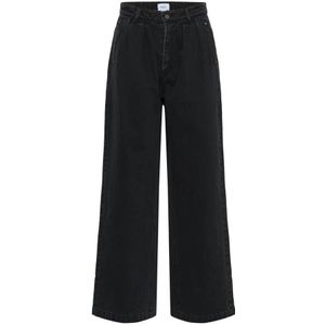 Saint Tropez, Dames, Jeans, Zwart, Maat: M