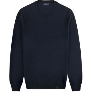 Fay, Heren, Truien, Blauw, Maat: S Wol,