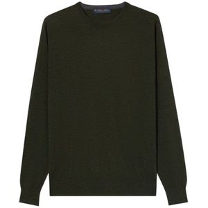 Brooks Brothers, Heren, Truien, Groen, Maat: S Wol,