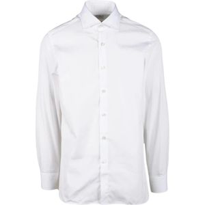 Sonrisa, Heren, Overhemden, Wit, Maat: 2XL Katoen,