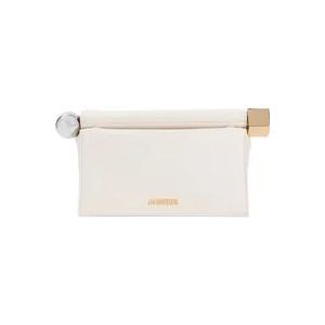 Jacquemus Witte Handtas Dames Tassen Aw24 , Beige , Dames , Maat: ONE Size